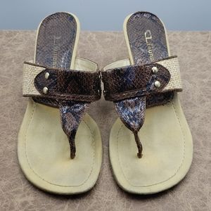 CL by Laundry Josefina Kitten Heel Sandals